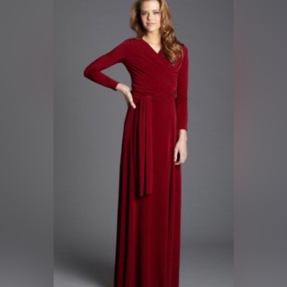 Von Vonni Long Sleeve Transformer Maxi Dress